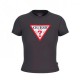 тениска,дамски,тениски,guess,jeans,gj,cn,slim,iconic,short,sleeve,t,shirt,grey,(jet,black,a996)