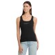 тениска,дамски,тениски,guess,jeans,gj,slim,rib,embro,sleeveless,t,shirt,black,(jet,black,a996)