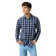 риза,с,дълъг,ръкав,мъжки,ризи,wrangler,1,pkt,long,sleeve,shirt,indigo,plaid,(blue)