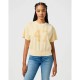 риза,с,къс,ръкав,дамски,блузи,wrangler,112362,short,sleeve,sweatshirt,banana,crepe,(yellow)
