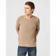 блуза,мъжки,пуловери,wrangler,112364321,sweater,beige,(timberwolf)