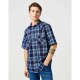 риза,с,къс,ръкав,мъжки,ризи,wrangler,western,short,sleeve,shirt,flamingo,indigo,(blue)