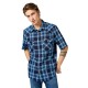 риза,с,къс,ръкав,мъжки,ризи,wrangler,western,short,sleeve,shirt,latigo,indigo,(blue)