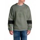 блуза,мъжки,пуловери,replay,m3000.000.23655,sweatshirt,soft,military,(green)