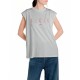 тениска,дамски,тениски,replay,w3409c.000.20994,sleeveless,t,shirt,light,mint,(grey)