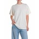 тениска,дамски,тениски,replay,w3378a.000.2660,short,sleeve,t,shirt,butter,white,(white)