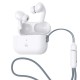 слушалки,слушалки,celly,harmony,anc,tws,wireless,earphones,white