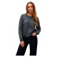 блуза,дамски,пуловери,дамски,плетени,дрехи,vero,moda,doffy,shine,sweater,grey,(asphalt,w,silver,lurex)