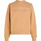 блуза,дамски,блузи,tommy,hilfiger,mdrn,corp,logo,regular,fit,sweatshirt,classic,khaki,(beige)