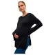 тениска,дамски,тениски,mamalicious,brynna,long,sleeve,t,shirt,black