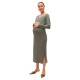 рокля,дамски,поли,и,рокли,mamalicious,eva,long,sleeve,midi,dress,agave,green,(green)