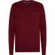 блуза,мъжки,пуловери,tommy,hilfiger,pima,v,neck,sweater,red