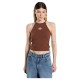 тениска,дамски,тениски,dickies,chain,lake,vest,sleeveless,t,shirt,brown,(cappuccino)