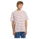 тениска,мъжки,тениски,dickies,lewistown,stripe,short,sleeve,t,shirt,egret,(white)