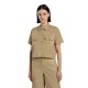 риза,с,къс,ръкав,дамски,блузи,дамски,ризи,dickies,work,cropped,short,sleeve,shirt,khaki,(beige)