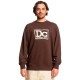 блуза,мъжки,пуловери,dc,shoes,tailgate,sweatshirt,brown