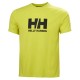 тениска,мъжки,тениски,helly,hansen,logo,3.0,short,sleeve,t,shirt,cyber,lime,(yellow)