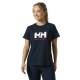 тениска,дамски,тениски,helly,hansen,logo,3.0,short,sleeve,t,shirt,navy,(blue)