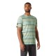 тениска,мъжки,тениски,helly,hansen,newport,2.0,short,sleeve,t,shirt,green,mist,multistripe,(green)