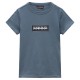 тениска,детски,тениски,napapijri,chamois,summer,short,sleeve,t,shirt,stormy,weat,(blue)
