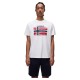 тениска,мъжки,тениски,napapijri,lari,short,sleeve,t,shirt,white,(white,heron)