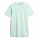 тениска,мъжки,тениски,superdry,classic,essential,short,sleeve,t,shirt,washed,neon,sky,blue,(green,blue)