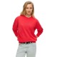 блуза,дамски,блузи,superdry,core,logo,city,loose,sweatshirt,red,(hyper,fire,pink)