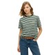 тениска,дамски,тениски,superdry,country,club,plain,short,sleeve,t,shirt,green,stripe,(green)