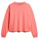 блуза,дамски,блузи,superdry,essential,logo,gd,relax,sweatshirt,fiery,coral,(orange)