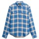 карирана,риза,мъжки,ризи,superdry,merchant,linen,check,long,sleeve,shirt,blue,ombre,check,(blue)
