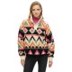 блуза,дамски,блузи,superdry,super,soft,printed,henley,sweatshirt,cream,terry,print,(multicolor)