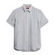 риза,с,къс,ръкав,мъжки,ризи,superdry,vacation,linen,short,sleeve,shirt,navy,ticking,linen,(grey)