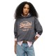 суичър,дамски,блузи,superdry,vl,metallic,relaxed,hoodie,grey