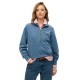 блуза,дамски,блузи,superdry,w2012355a,essential,logo,gd,half,zip,sweatshirt,blue