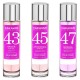 дамски,парфюми,caravan,nº43,nº45,nº47,150ml,parfum,3,units,transparent