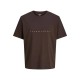 тениска,мъжки,тениски,jack,&,jones,12234746,star,short,sleeve,t,shirt,delicioso,(brown)