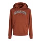 суичър,детски,блузи,jack,&,jones,caleb,varsity,hoodie,burnt,henna,(brown)