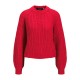 блуза,дамски,пуловери,дамски,плетени,дрехи,jack,&,jones,kelly,chunky,jjxx,sweater,barberry,(red)