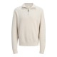 блуза,мъжки,пуловери,дамски,пуловери,jack,&,jones,milano,stitch,half,zip,sweater,beige,(cloud,dancer,melange)