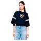 блуза,дамски,блузи,tommy,jeans,crest,sweatshirt,blue,(dark,night,navy)