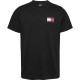 тениска,мъжки,тениски,tommy,jeans,dm0dm20740,short,sleeve,t,shirt,black