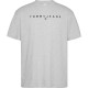 тениска,мъжки,тениски,tommy,jeans,reg,linear,logo,short,sleeve,t,shirt,silver,grey,(grey)