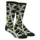 чорапи,мъжки,чорапи,volcom,printa,stone,socks,black