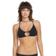 дамски,бански,костюми,volcom,simply,seamless,x,back,halter,bikini,top,black,(black)