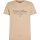 тениска,мъжки,тениски,tommy,hilfiger,center,stack,short,sleeve,t,shirt,sandalwood,(beige)