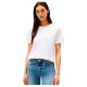 тениска,дамски,тениски,tommy,hilfiger,contrast,flag,regular,fit,short,sleeve,t,shirt,white