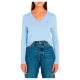 блуза,дамски,пуловери,дамски,плетени,дрехи,tommy,hilfiger,stitch,v,nk,sweater,blue