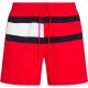 бански,гащета,мъжки,бански,костюми,tommy,hilfiger,um0um03474,trunk,swimming,shorts,mid,red,(red)