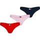 дамско,бельо,дамски,бикини,и,танкини,tommy,hilfiger,uw0uw05641,thong,3,units,primary,red,light,pink,navy,(multicolor)