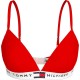 дамско,бельо,дамски,бикини,и,танкини,tommy,hilfiger,uw0uw06040,triangle,bra,red,(primary,red)